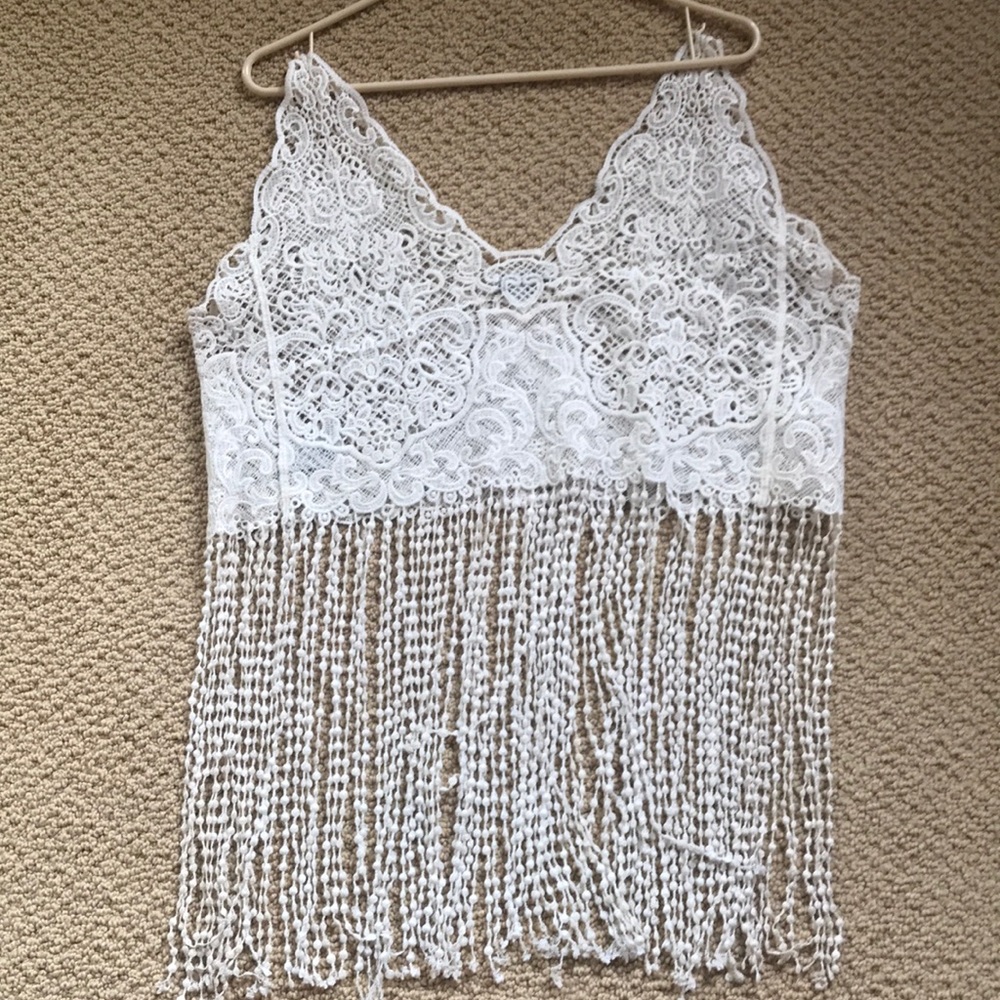 Fringe Crop Top